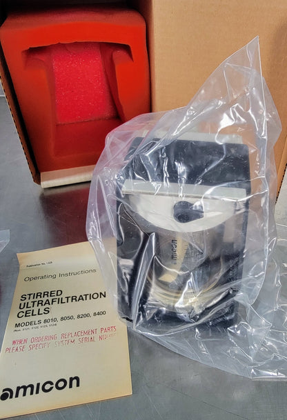 90DAY-WARRANTY AMICON ULTRAFILTRATION STIRRED CELL 8200 TANK 200mL 43.5mm FILTER
