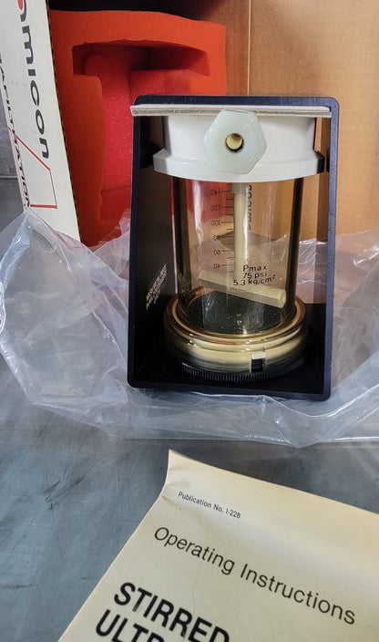 90DAY-WARRANTY AMICON ULTRAFILTRATION STIRRED CELL 8200 TANK 200mL 43.5mm FILTER