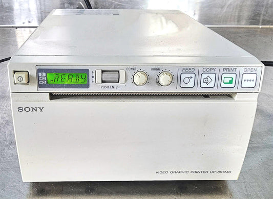 WARRANTY SONY UP-897MD VIDEO GRAPHIC MEDICAL ULTRASOUND PRINTER & CABLE FREESHIP