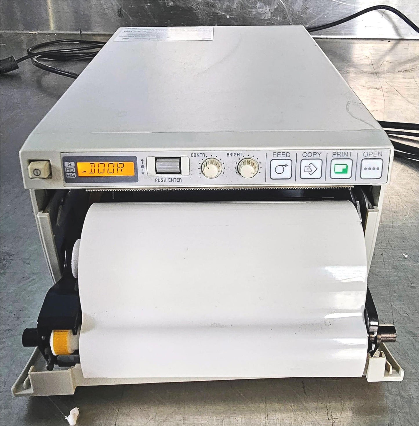 WARRANTY SONY UP-897MD VIDEO GRAPHIC MEDICAL ULTRASOUND PRINTER & CABLE FREESHIP