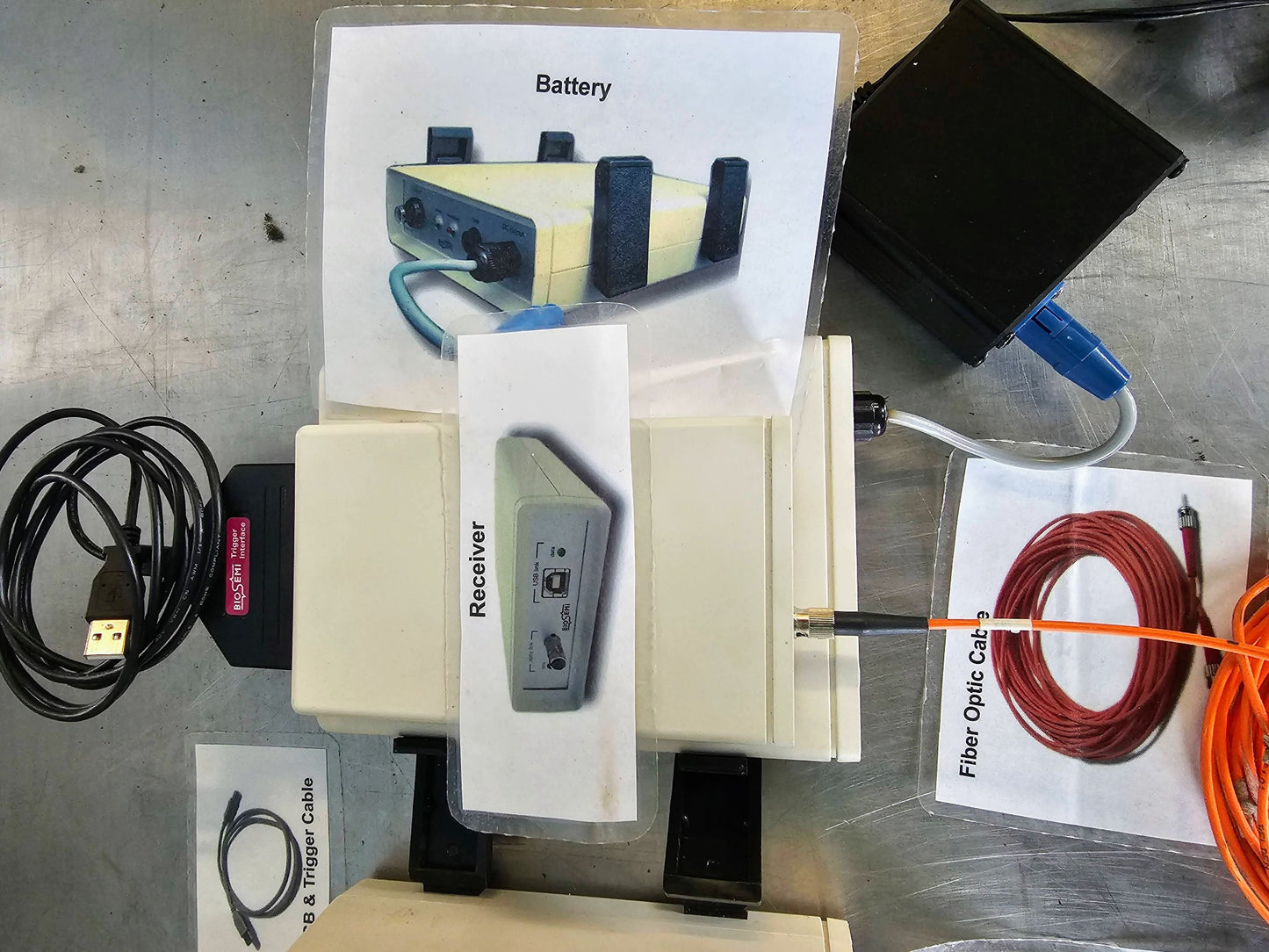 100%WARRANT BIOSEMI INSTRUMENTATION ACTIVE TWO AD-BOX ADC-16 EEG SYSTEM FREESHIP