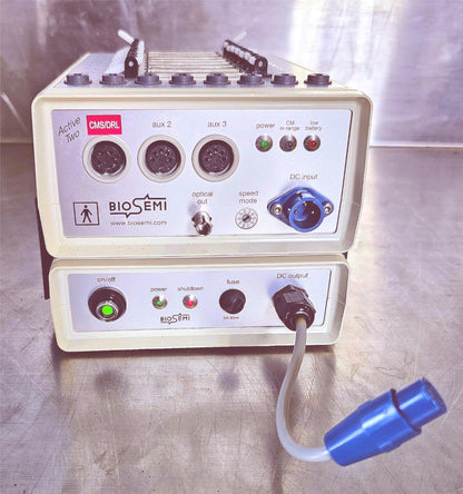 100%WARRANT BIOSEMI INSTRUMENTATION ACTIVE TWO AD-BOX ADC-16 EEG SYSTEM FREESHIP