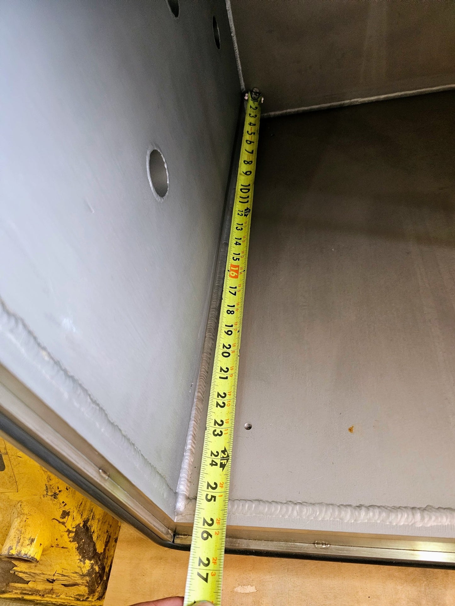 BNEW 40x26x20 LACO TECH LVC402620-3322-CH-1P2592 STSTEEL VACUUM CHAMBER FREESHIP