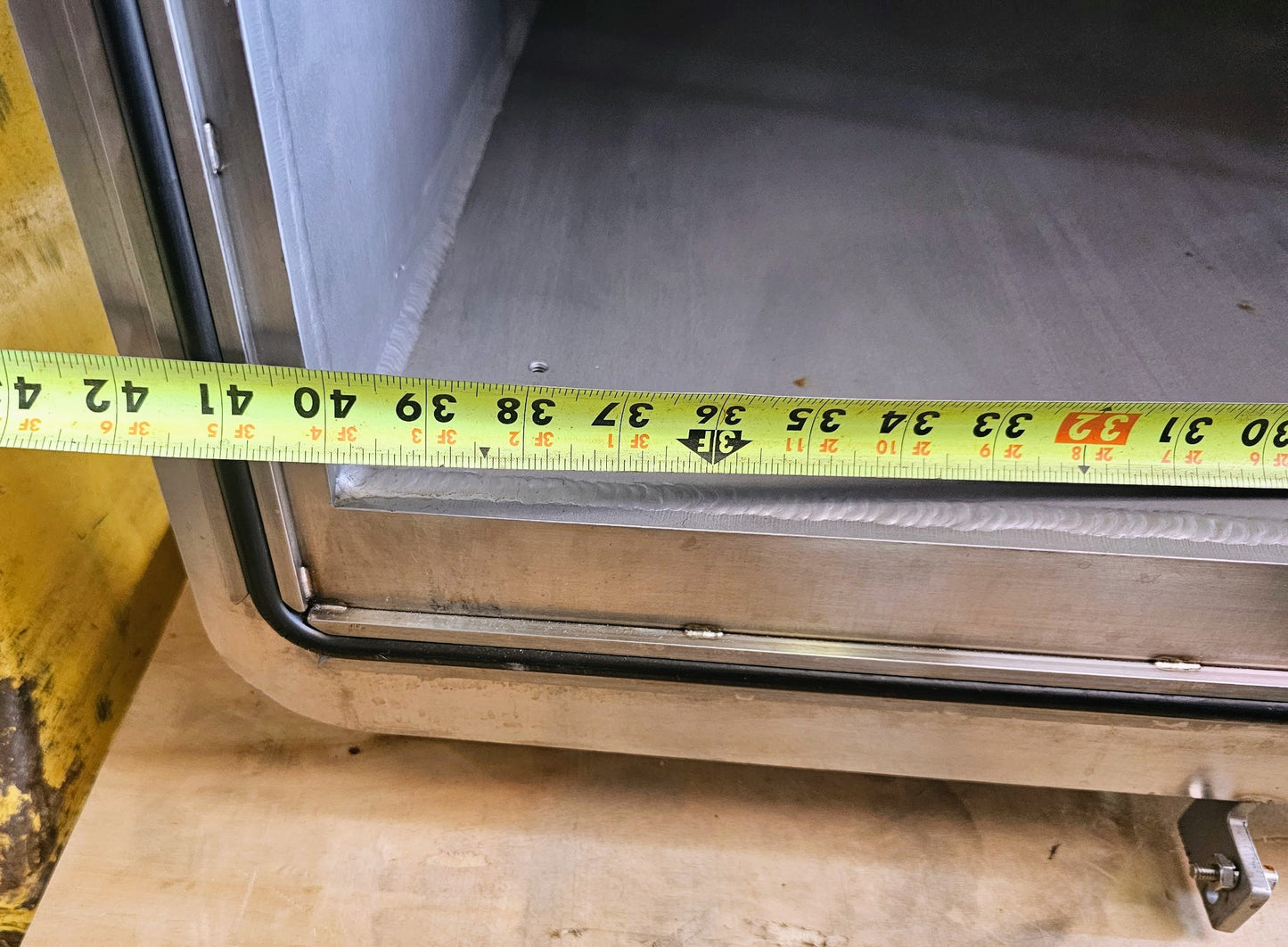 BNEW 40x26x20 LACO TECH LVC402620-3322-CH-1P2592 STSTEEL VACUUM CHAMBER FREESHIP