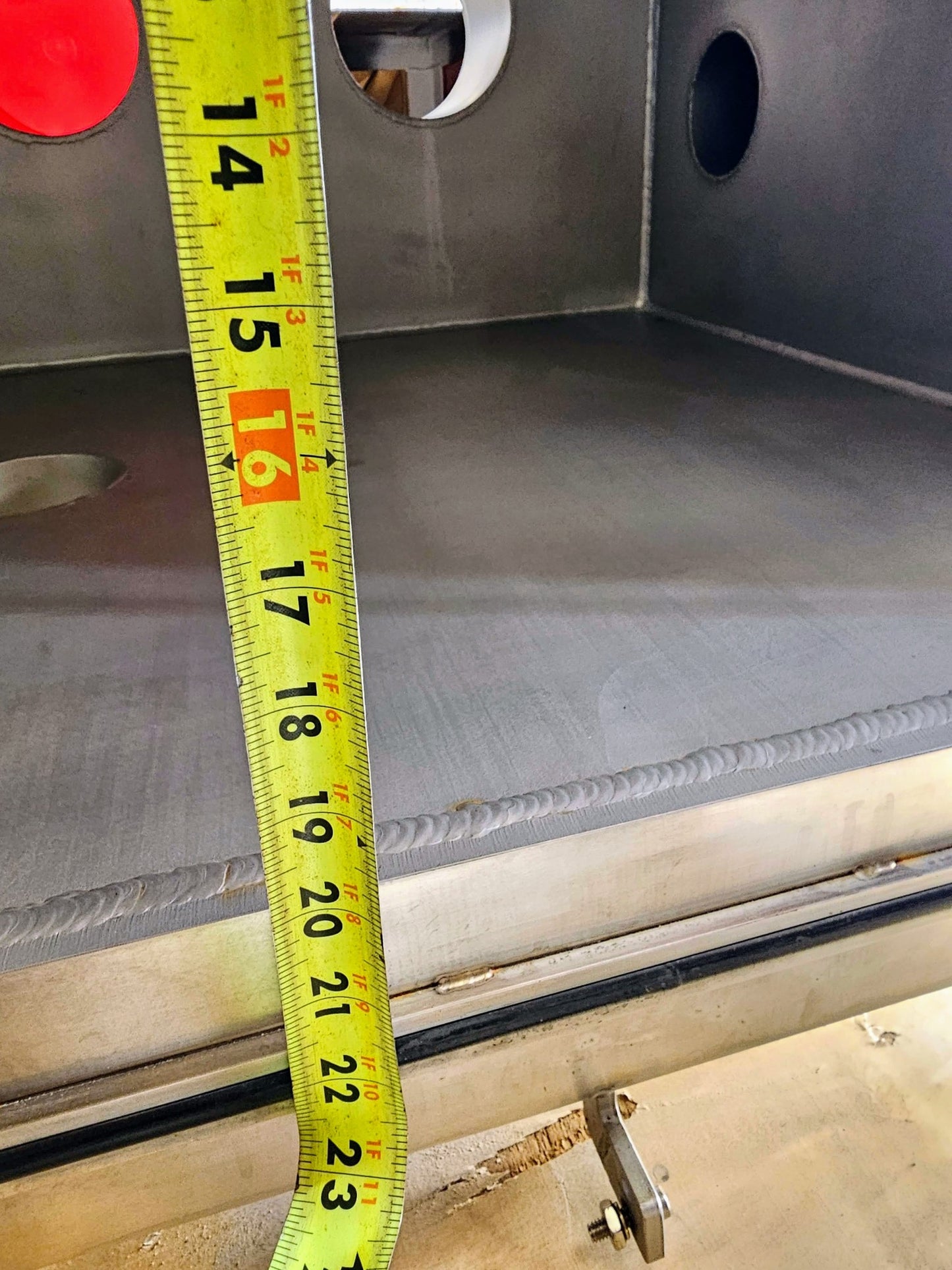 BNEW 40x26x20 LACO TECH LVC402620-3322-CH-1P2592 STSTEEL VACUUM CHAMBER FREESHIP