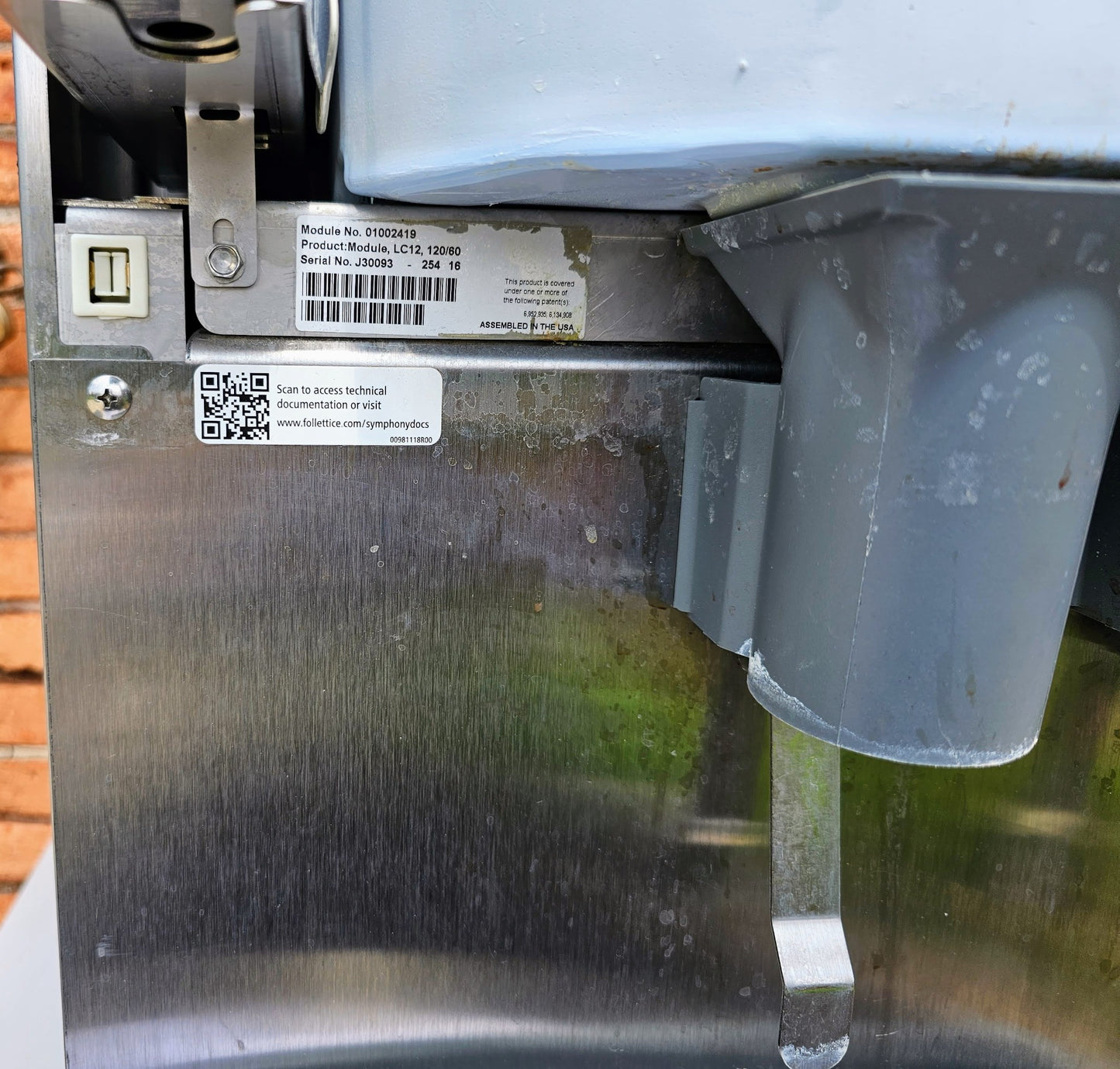 FOLLETT SYMPHONY PLUS 12CI425A CHEWBLET® COUNTERTOP 425lb/day ICE MAKER FREESHIP