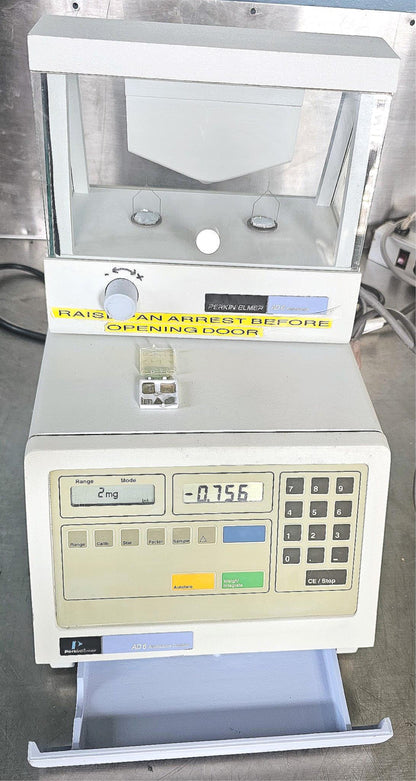 90-DAY-WARRANTY PERKIN ELMER AD 6 MICROBALANCE 0.1mg 5g 90-DAY-WARRANTY FREESHIP