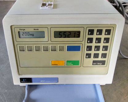 90-DAY-WARRANTY PERKIN ELMER AD 6 MICROBALANCE 0.1mg 5g 90-DAY-WARRANTY FREESHIP