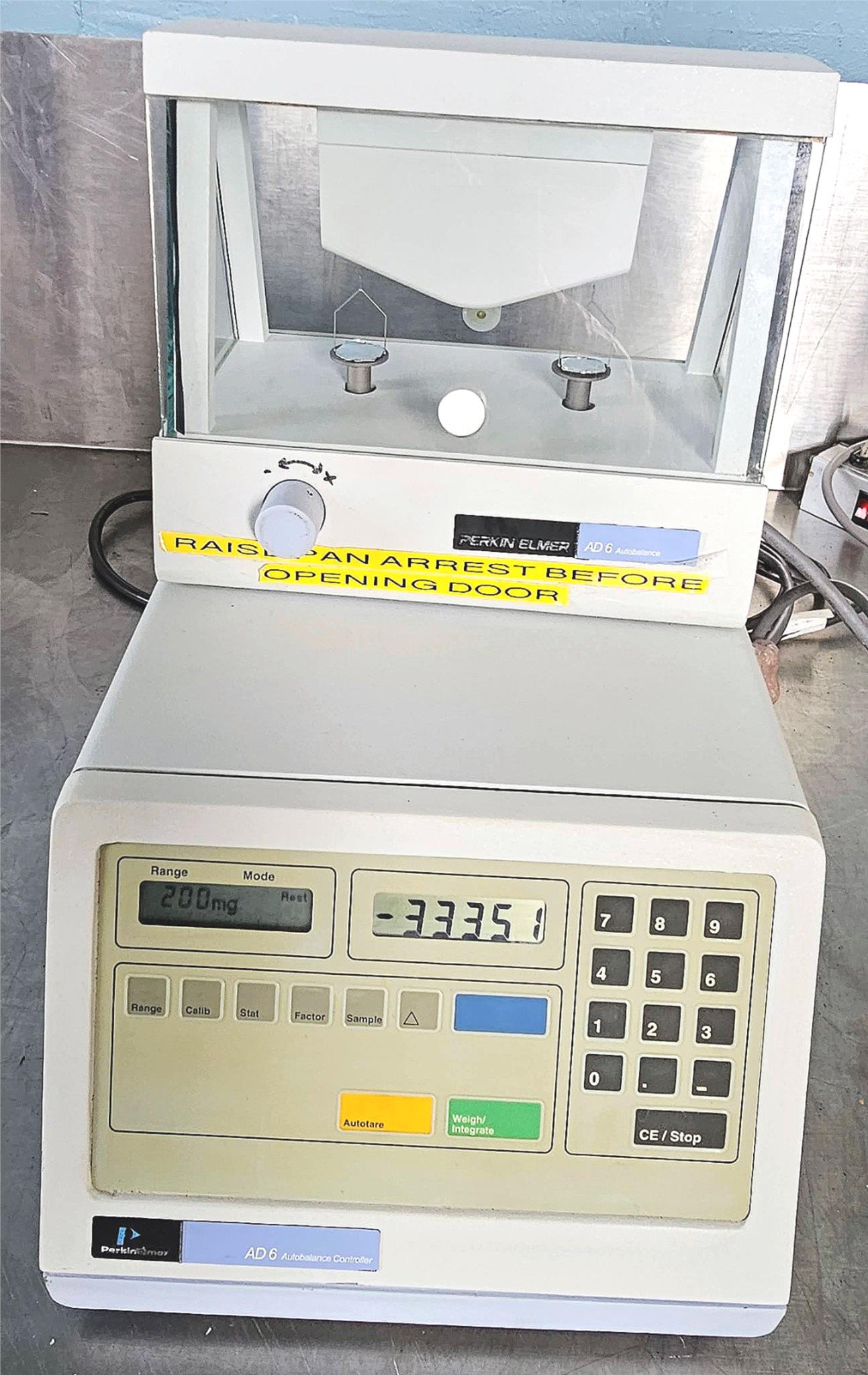 90-DAY-WARRANTY PERKIN ELMER AD 6 MICROBALANCE 0.1mg 5g 90-DAY-WARRANTY FREESHIP