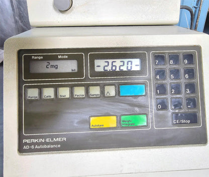90DAYWARRANTY PERKIN ELMER AD 6 MICROBALANCE 0.1mg 5g 90DAYWARRANTY FREESHIP