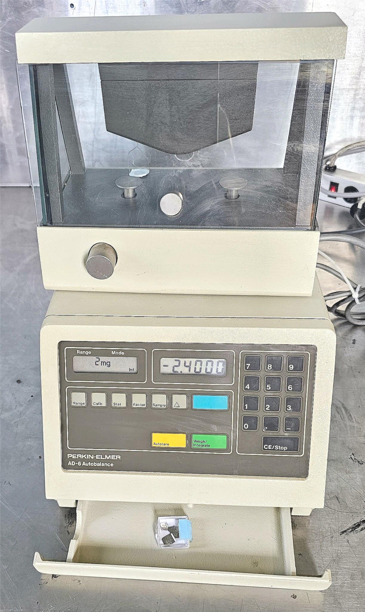 90DAYWARRANTY PERKIN ELMER AD 6 MICROBALANCE 0.1mg 5g 90DAYWARRANTY FREESHIP