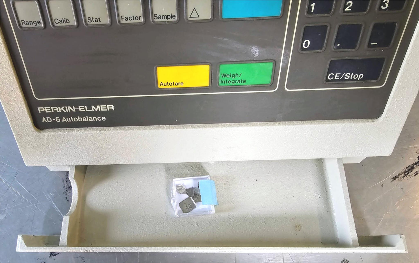 90DAYWARRANTY PERKIN ELMER AD 6 MICROBALANCE 0.1mg 5g 90DAYWARRANTY FREESHIP