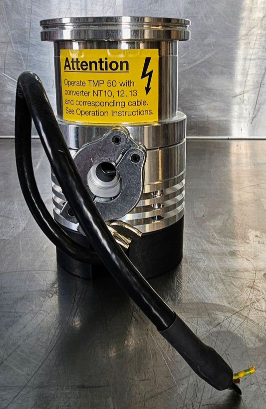 OERLIKON LEYBOLD TMP 50 TURBOVAC TURBOMOLECULAR 50 Liters/Second PUMP FREESHIP