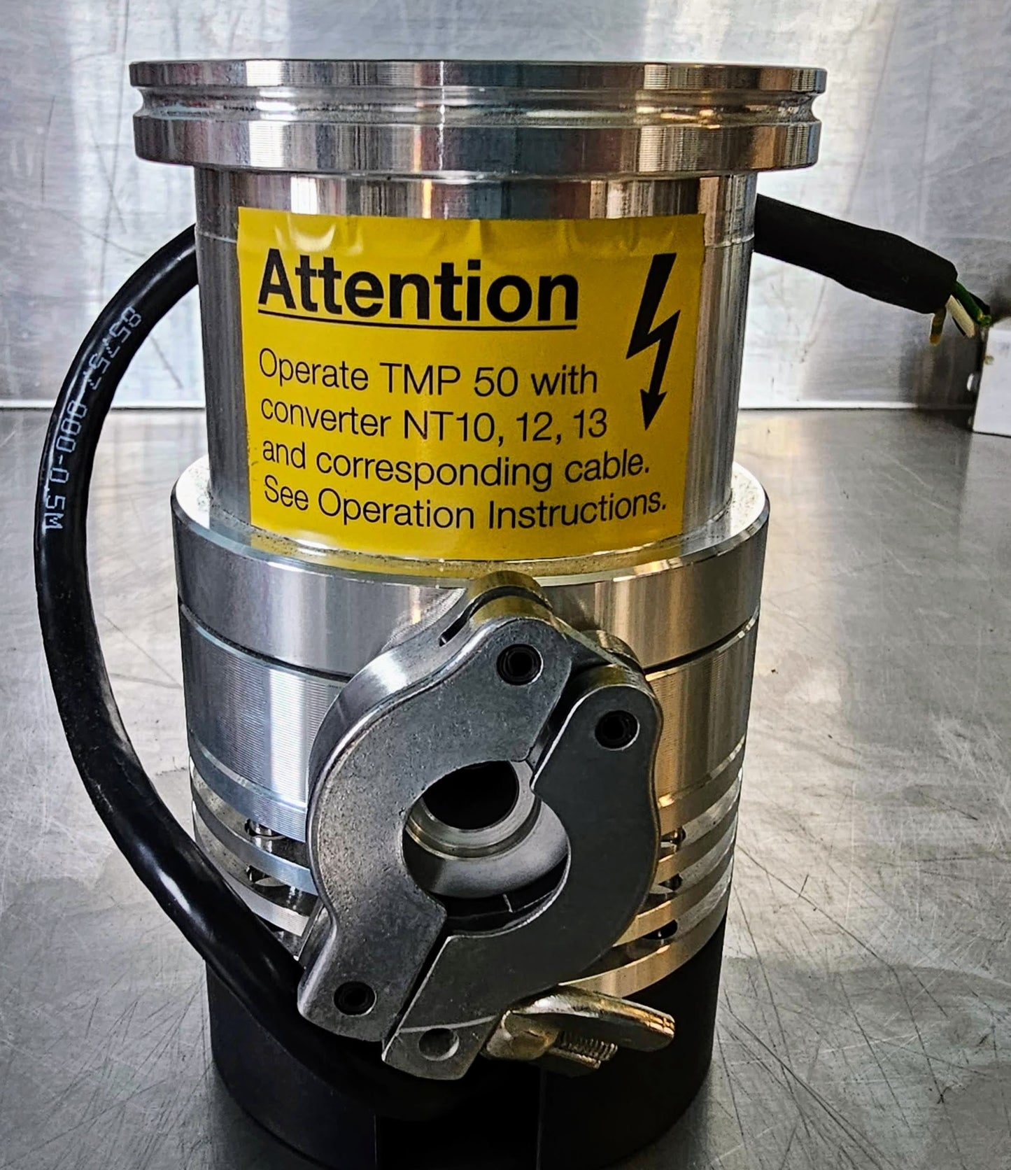 OERLIKON LEYBOLD TMP 50 TURBOVAC TURBOMOLECULAR 50 Liters/Second PUMP FREESHIP