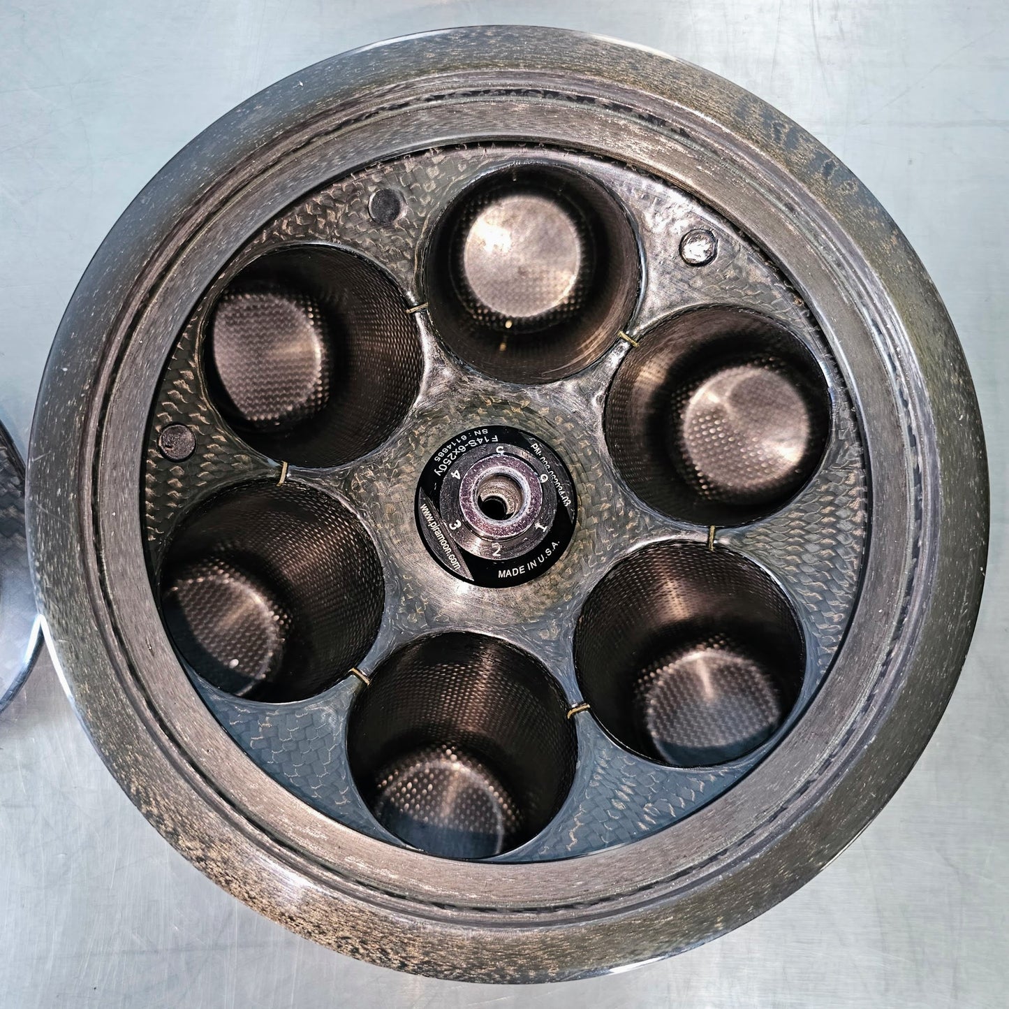 90DAYWARRANTY THERMO SCIENTIFIC F14-6x 250y ROTOR 6x250 mL 14,000 rpm 30,130 x g