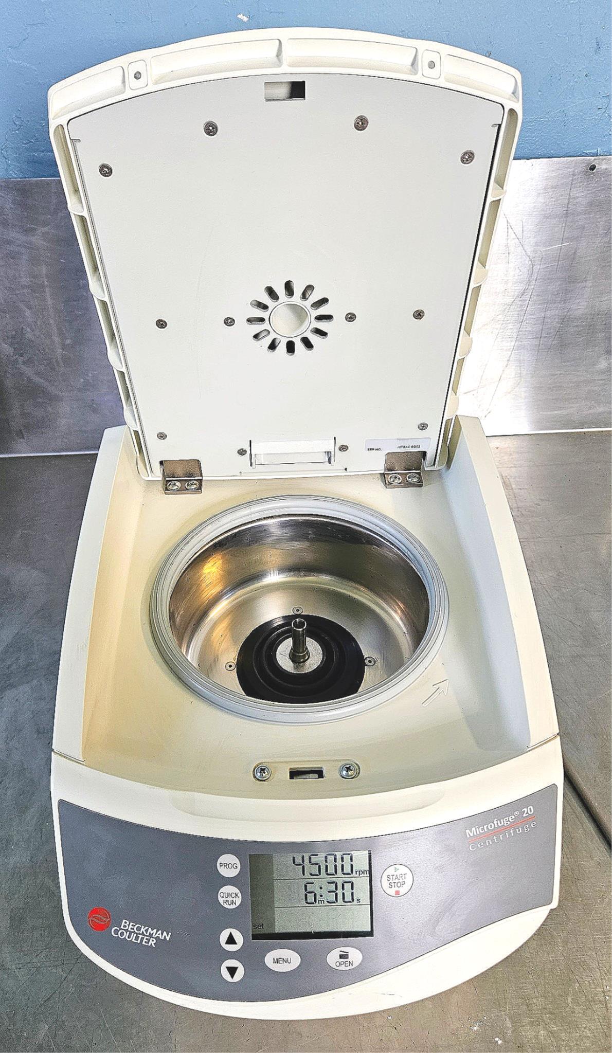 REFURBISHED 90DAYWARRANT BECKMAN COULTER MICROFUGE 20 FA241.5P ROTOR 2mL 24x1.5"