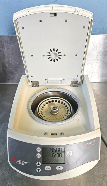 REFURBISHED 90DAYWARRANT BECKMAN COULTER MICROFUGE 20 FA241.5P ROTOR 2mL 24x1.5"