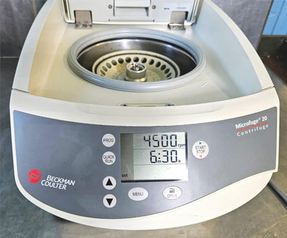 REFURBISHED 90DAYWARRANT BECKMAN COULTER MICROFUGE 20 FA241.5P ROTOR 2mL 24x1.5"