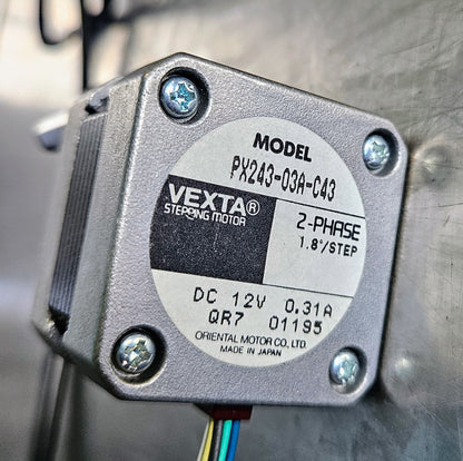 90-DAY-WARRANTY VEXTA PX243-03A-C43 STEPPING MOTOR 2 PHASE 12VDC FREE SHIP