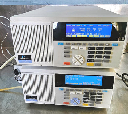 2UNITSWARRANTY PERKIN ELMER SERIES 200 UV/VIS DETECTOR & HPLC PUMP UNIT FREESHIP