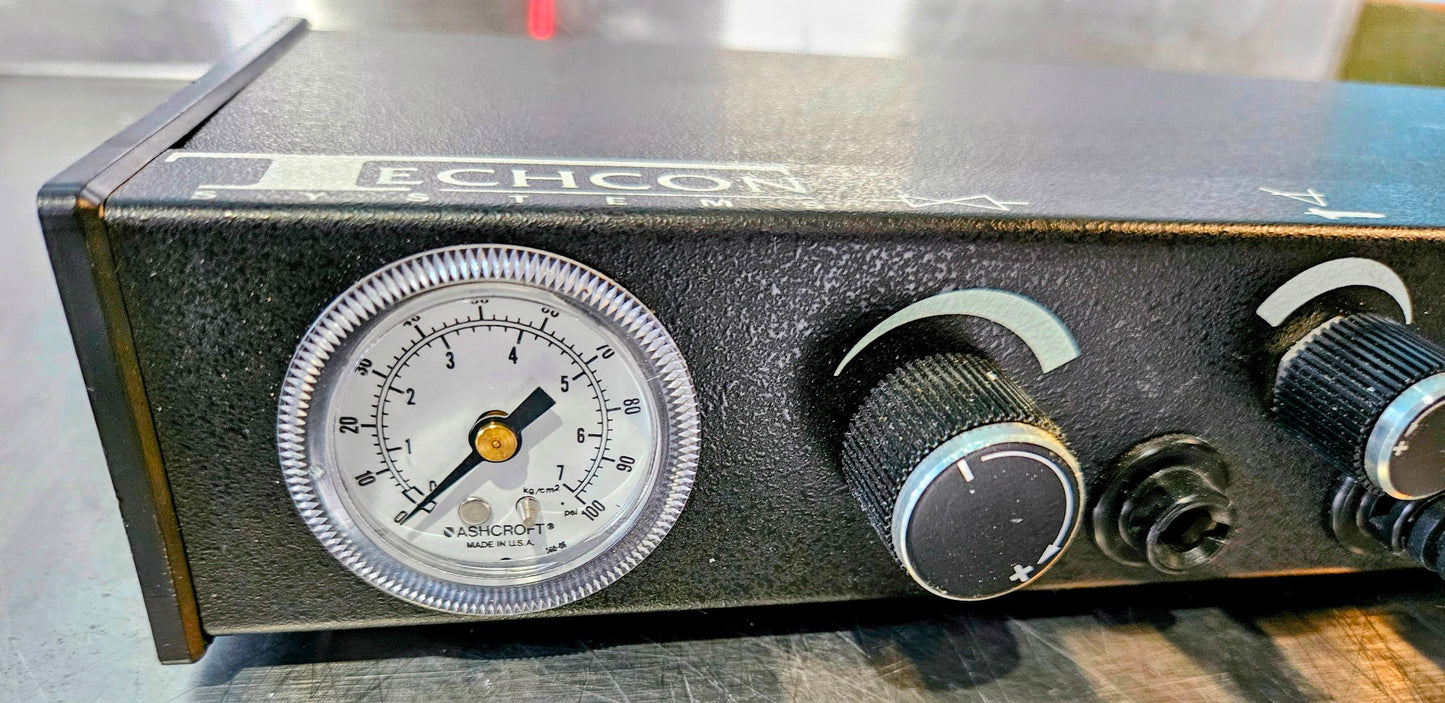 TECHCON 9701 MICROPROCESSOR DISPENSER EPOXY SYRINGE GUN 90DAYWARRANTY FREESHIP