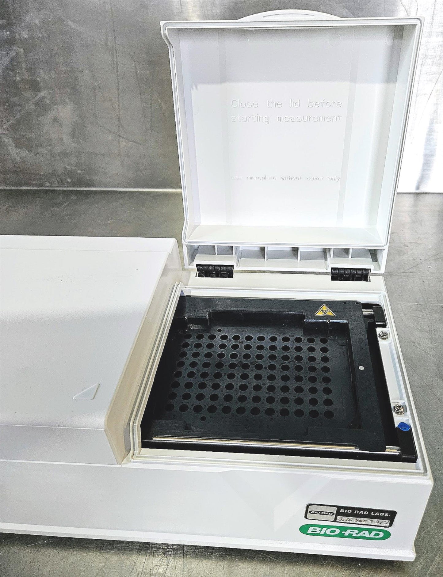 UNTESTED* BIO-RAD PR 4100 ABSORBANCE MICROPLATE READER with POWER CORD FREE SHIP