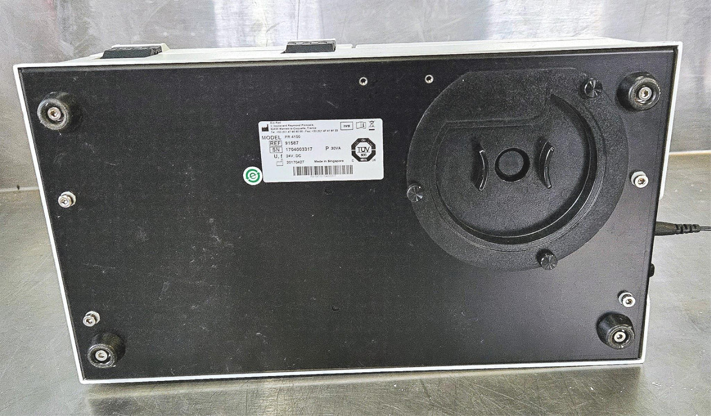 UNTESTED* BIO-RAD PR 4100 ABSORBANCE MICROPLATE READER with POWER CORD FREE SHIP