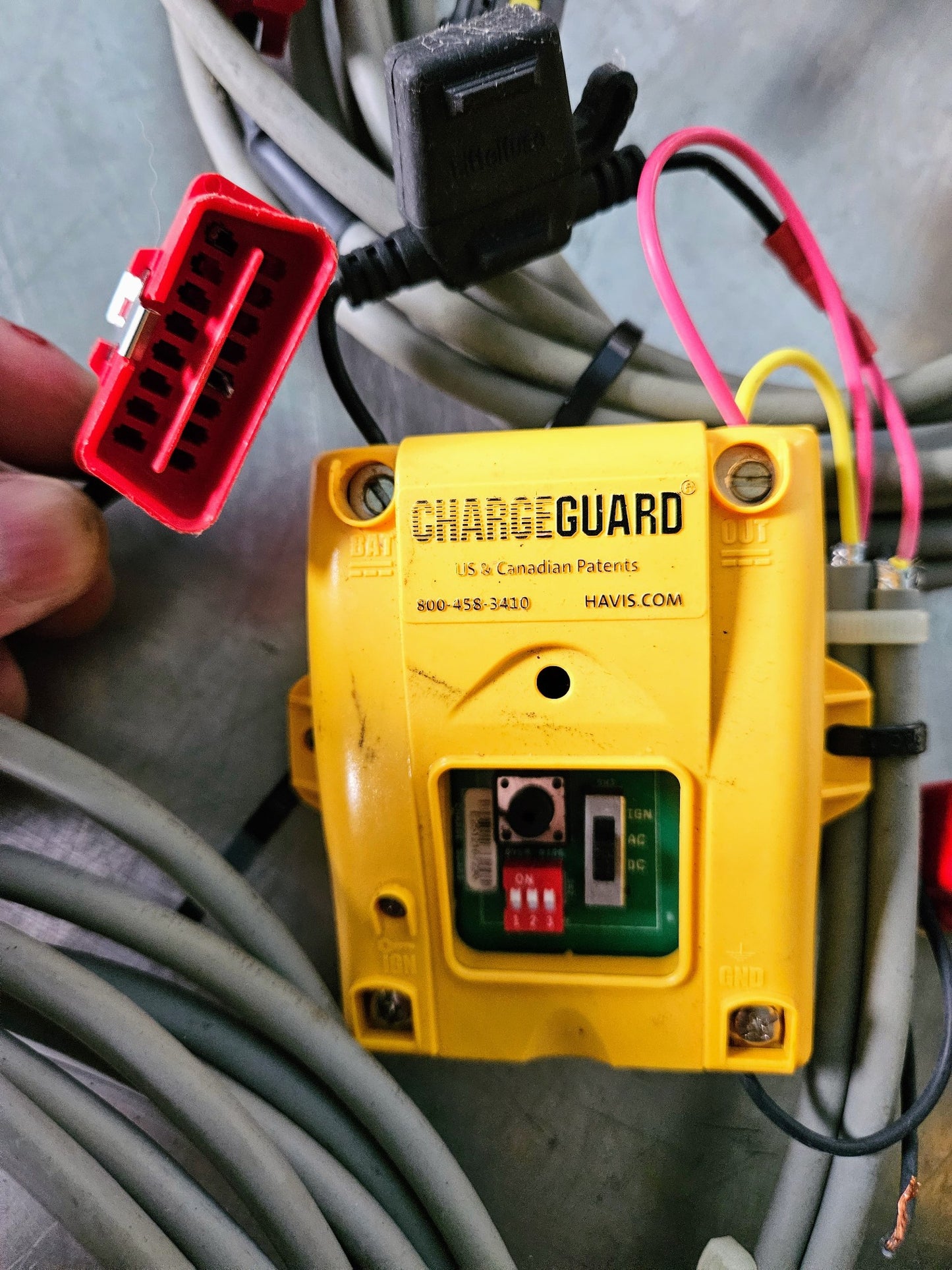 Lot of 8 HAVIS CG-X CHARGEGUARD 12Volt Vehicle Circuit Protector/timer SmartCord