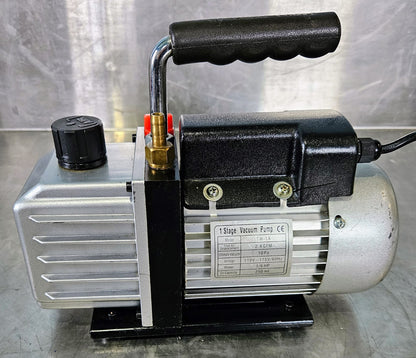 90DAYWARRANTY TWIC TW-1A 2.5CFM SingleStage REFRIGERATION Vacuum Pump WATCHVIDEO