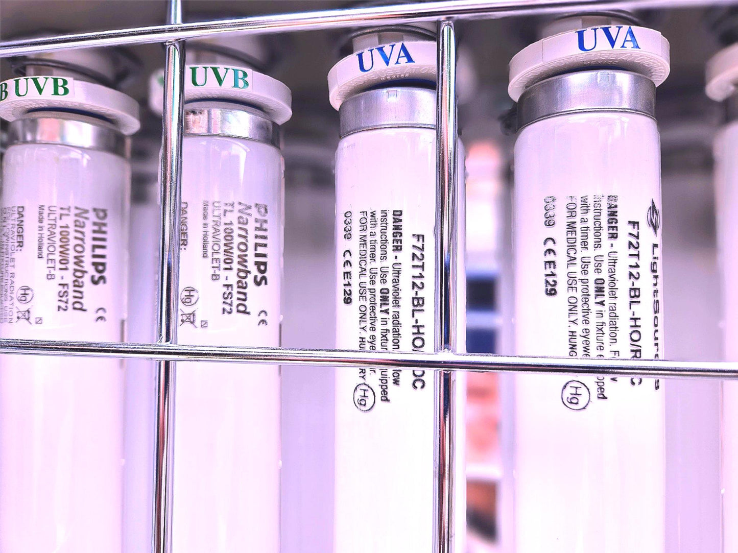 SUNMED DAAVLIN 3S PHOTOTHERAPY 48 LAMP FULL BODY BONUS BASE WATCH VIDEO FREESHIP