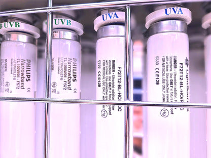 SUNMED DAAVLIN 3S PHOTOTHERAPY 48 LAMP FULL BODY BONUS BASE WATCH VIDEO FREESHIP