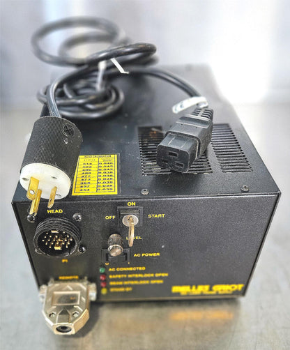 MELLES GRIOT 176B-240B ION LASER HEAD POWER SUPPLY With KEY POWER CABLE FREESHIP