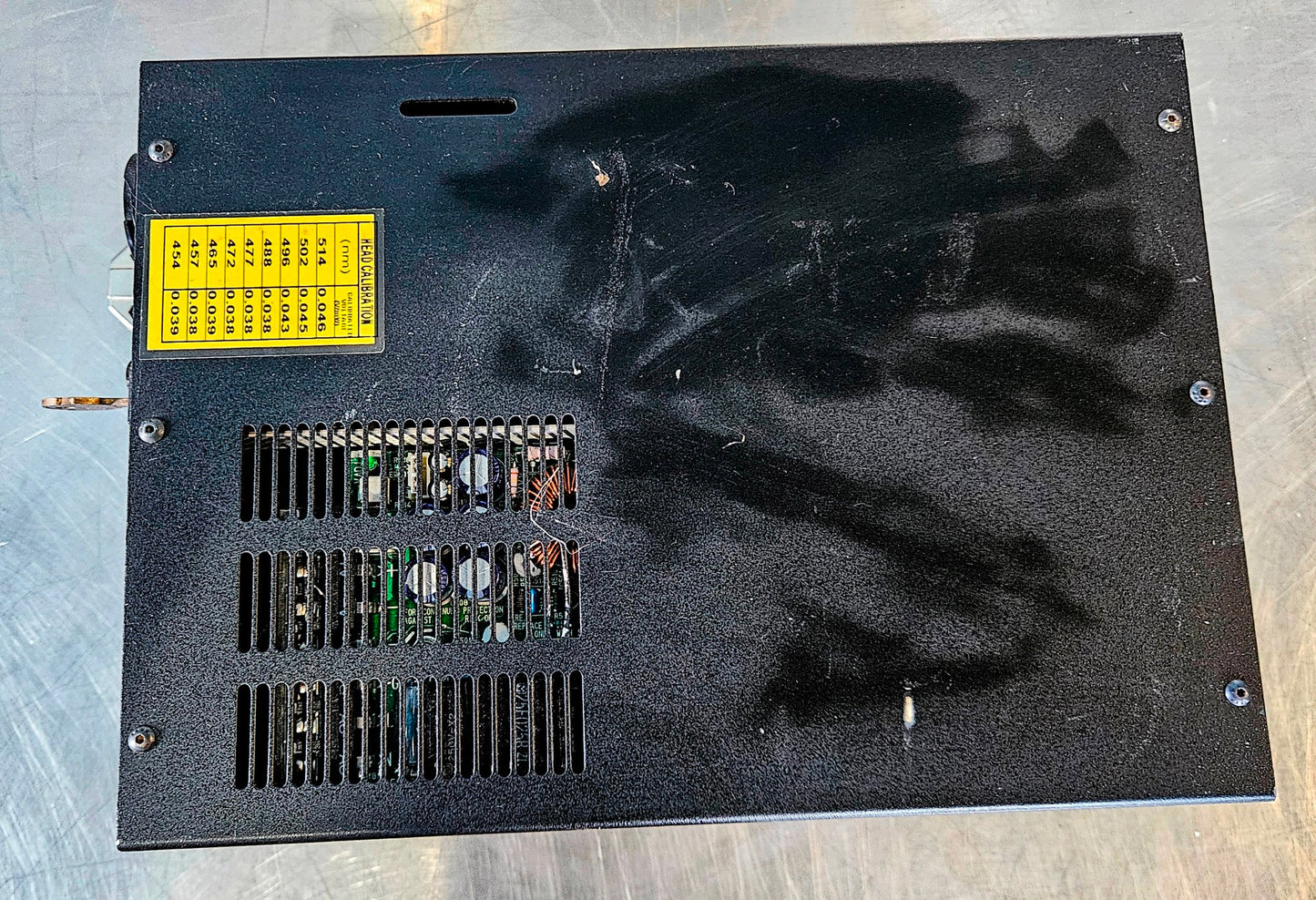 MELLES GRIOT 176B-240B ION LASER HEAD POWER SUPPLY With KEY POWER CABLE FREESHIP