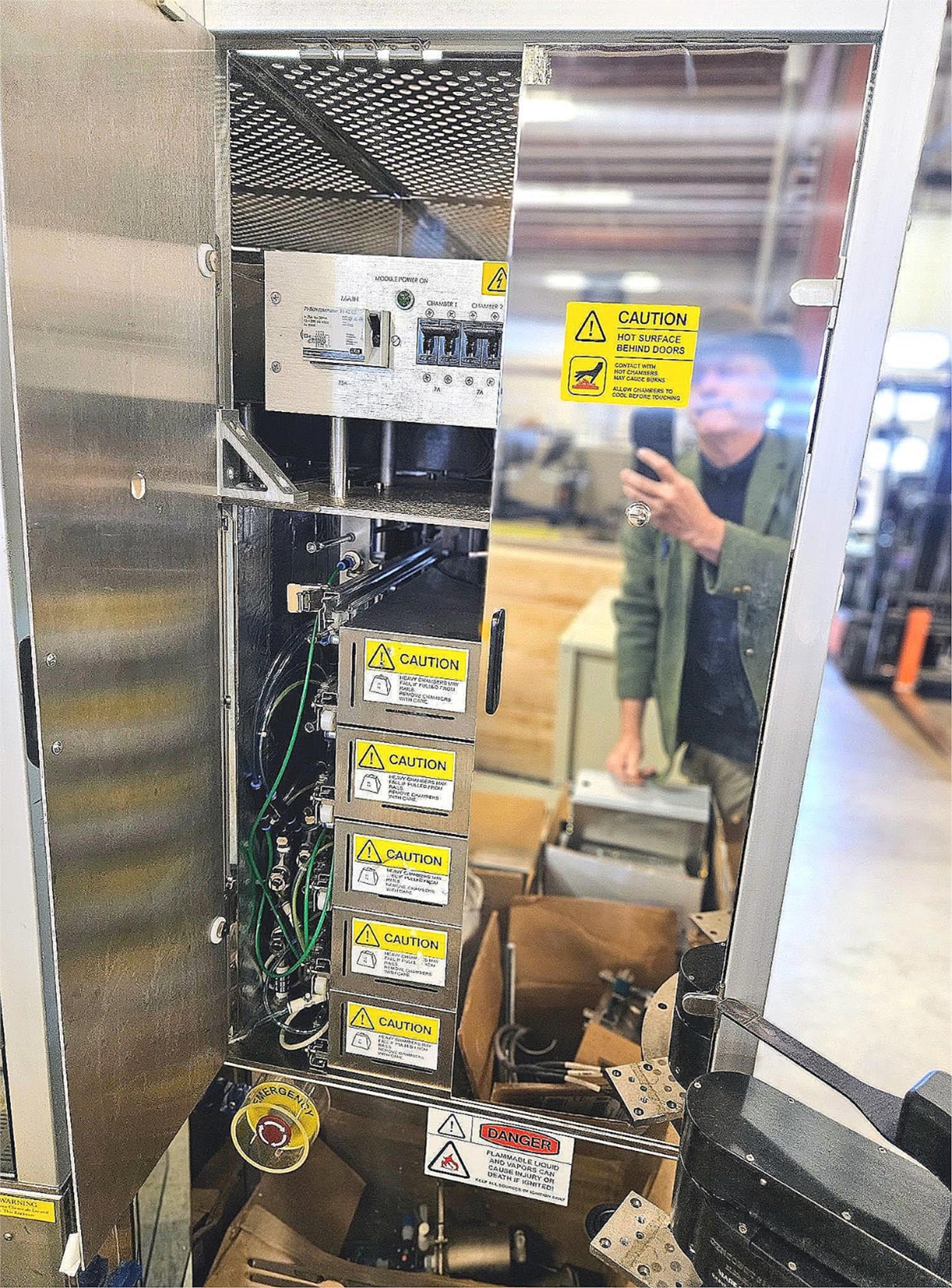 KARL SUSS MicroTec ACS 200 NANOFABRI CLUSTER RC-8 GYRSET HOT/COLD PLATE GENCOBOT