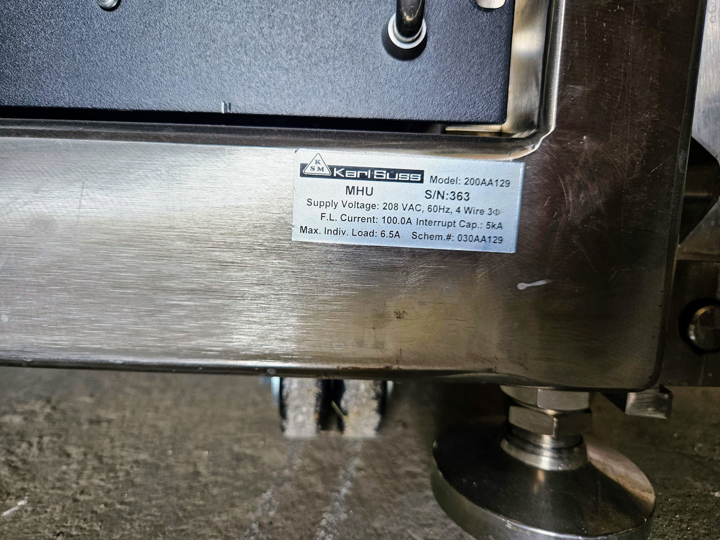 KARL SUSS MicroTec ACS 200 NANOFABRI CLUSTER RC-8 GYRSET HOT/COLD PLATE GENCOBOT