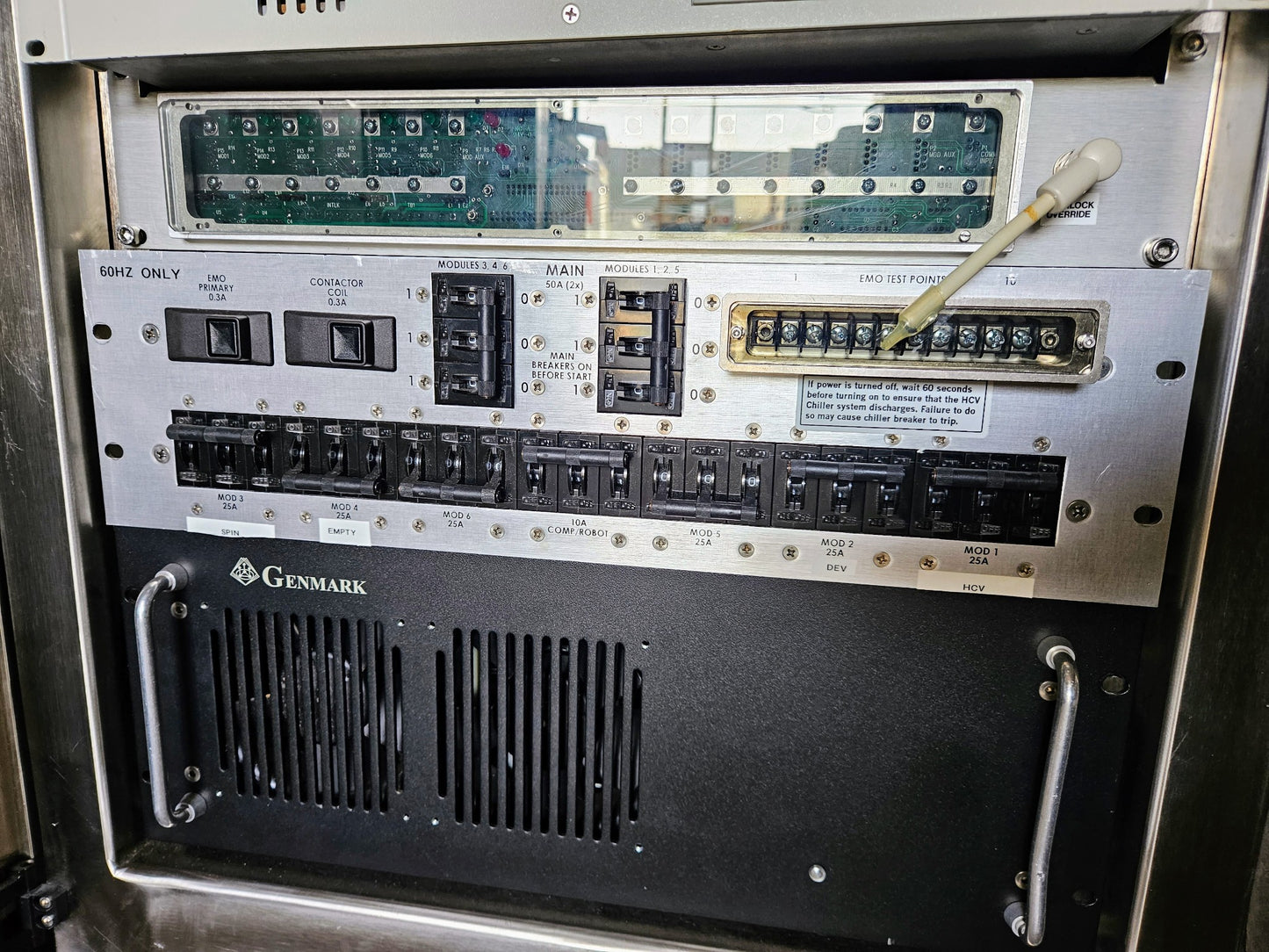 KARL SUSS MicroTec ACS 200 NANOFABRI CLUSTER RC-8 GYRSET HOT/COLD PLATE GENCOBOT