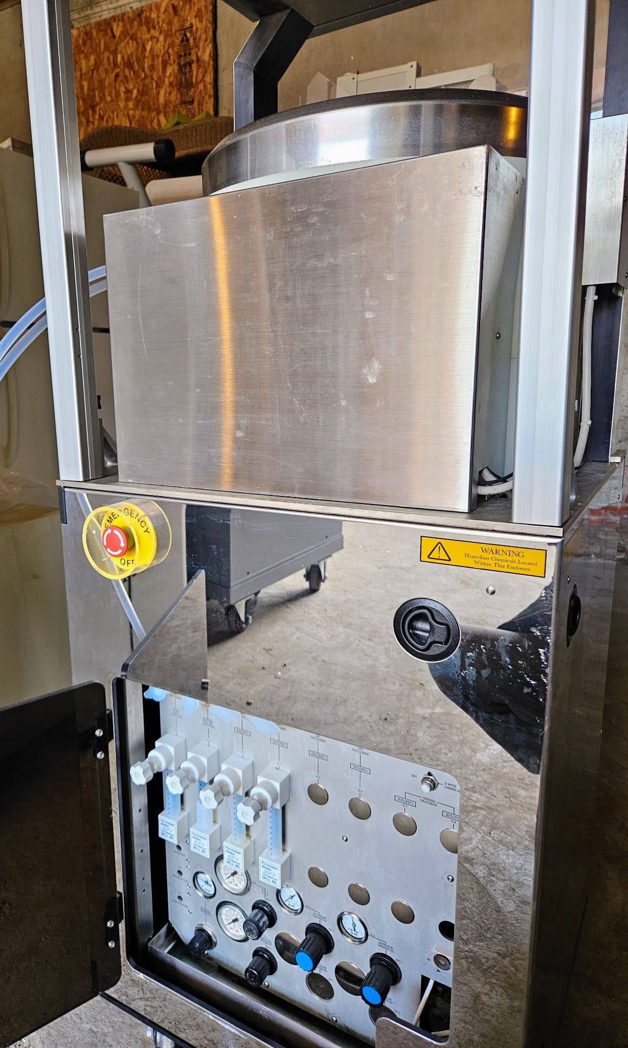 KARL SUSS MicroTec ACS 200 NANOFABRI CLUSTER RC-8 GYRSET HOT/COLD PLATE GENCOBOT