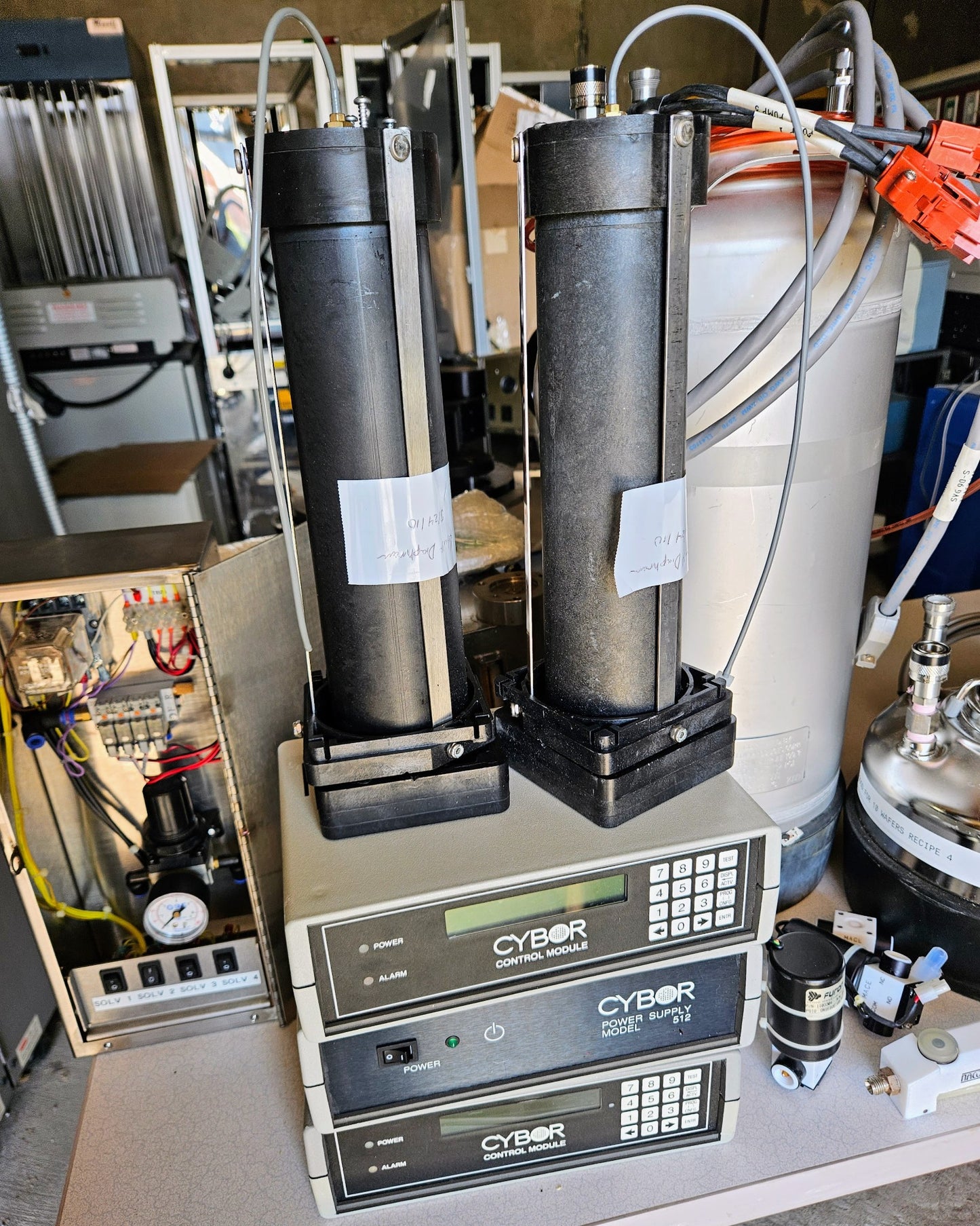 CAE KARL SUSS ACS200 NANOFABRI WAFER CLUSTER RC8 HOT/COLD PLATE GENMARK GENCOBOT