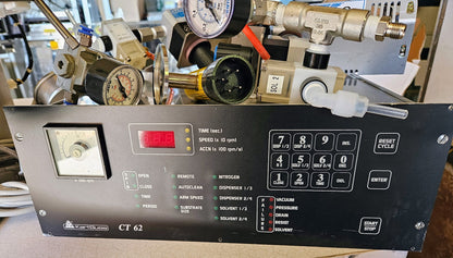 CAE KARL SUSS ACS200 NANOFABRI WAFER CLUSTER RC8 HOT/COLD PLATE GENMARK GENCOBOT