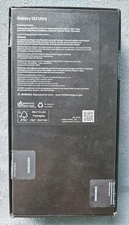 SAMSUNG GALAXY S23 ULTRA SM-S918U - 256GB - Green Unlocked