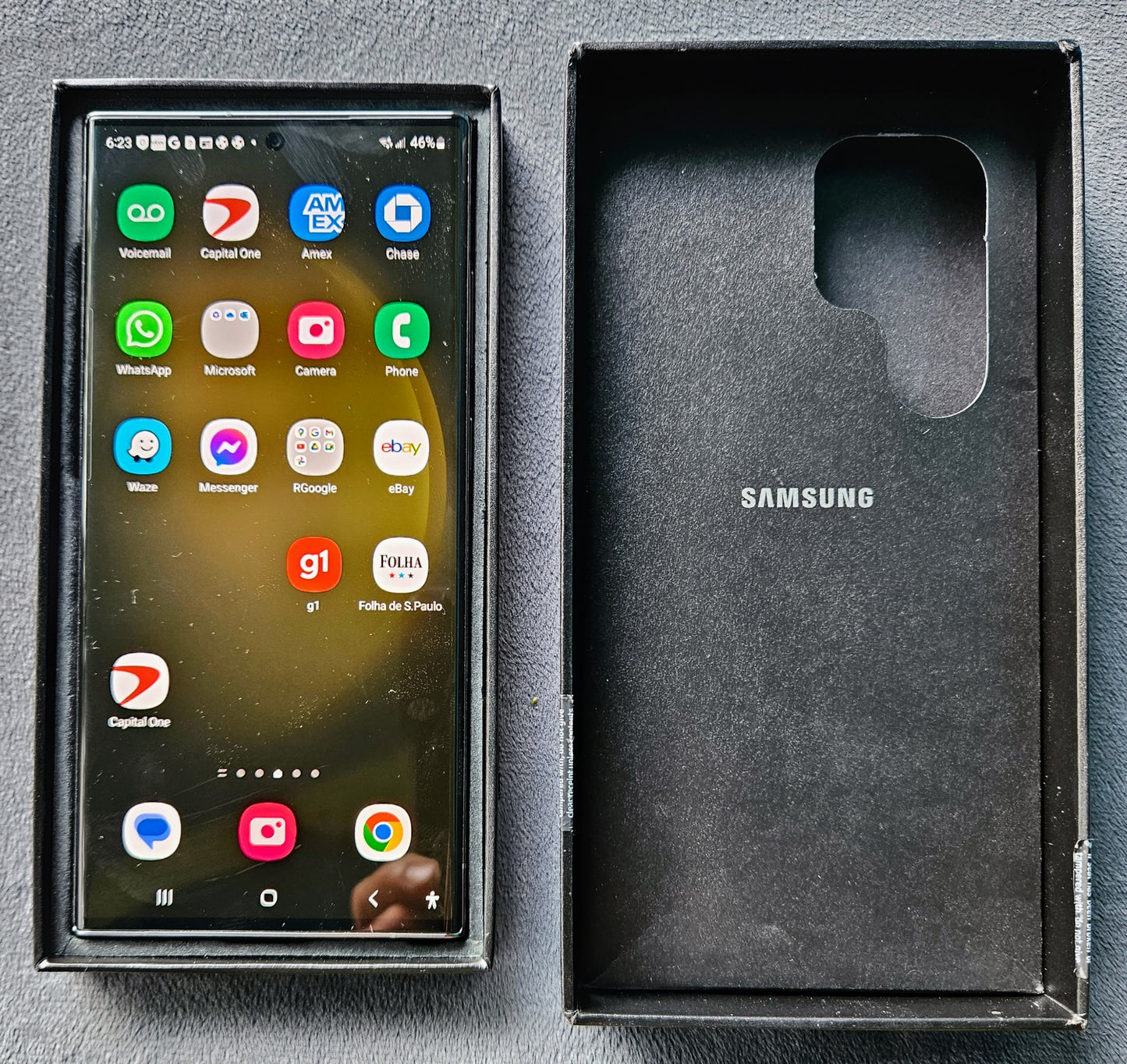 SAMSUNG GALAXY S23 ULTRA SM-S918U - 256GB - Green Unlocked