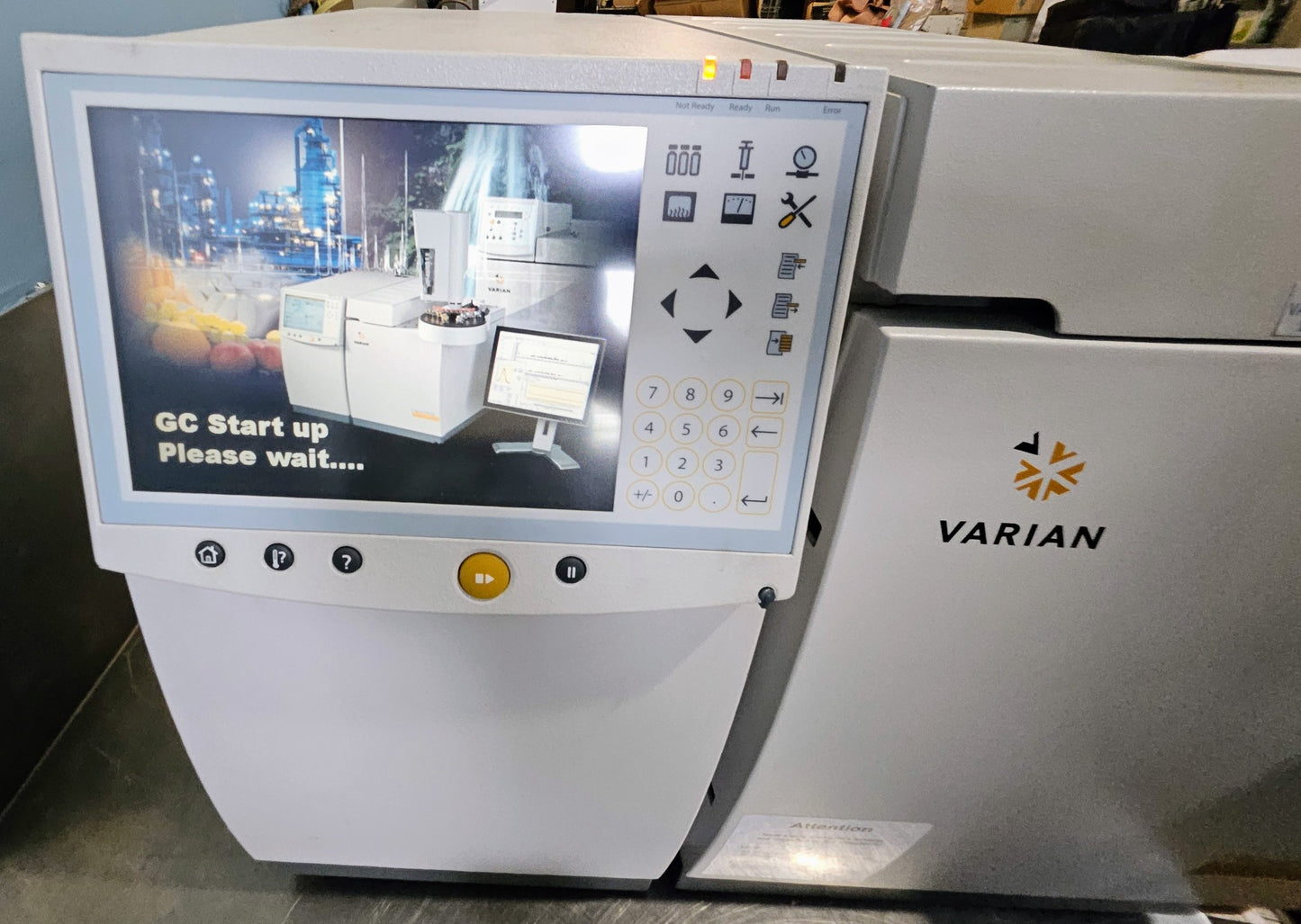 - VARIAN 450-GC CHROMATOGRAPH MASS SPECTROMETER & ULVAC VACUUM PUMP WATCH VIDEO