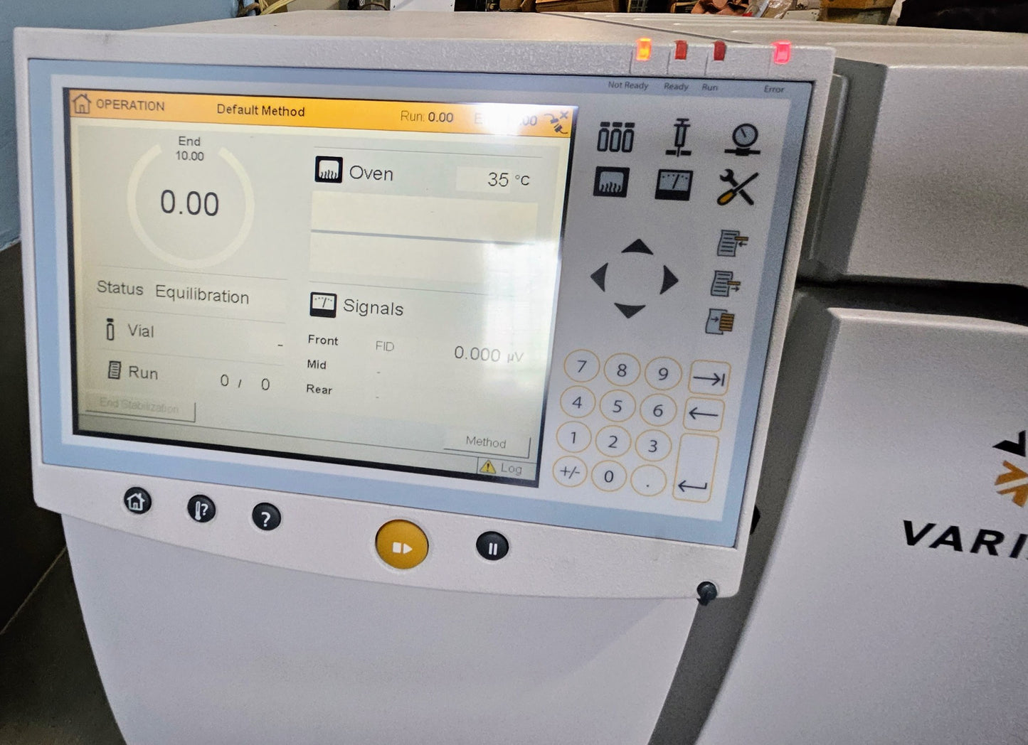 VARIAN 450-GC MASS SPECTROMETER WATCH VIDEO