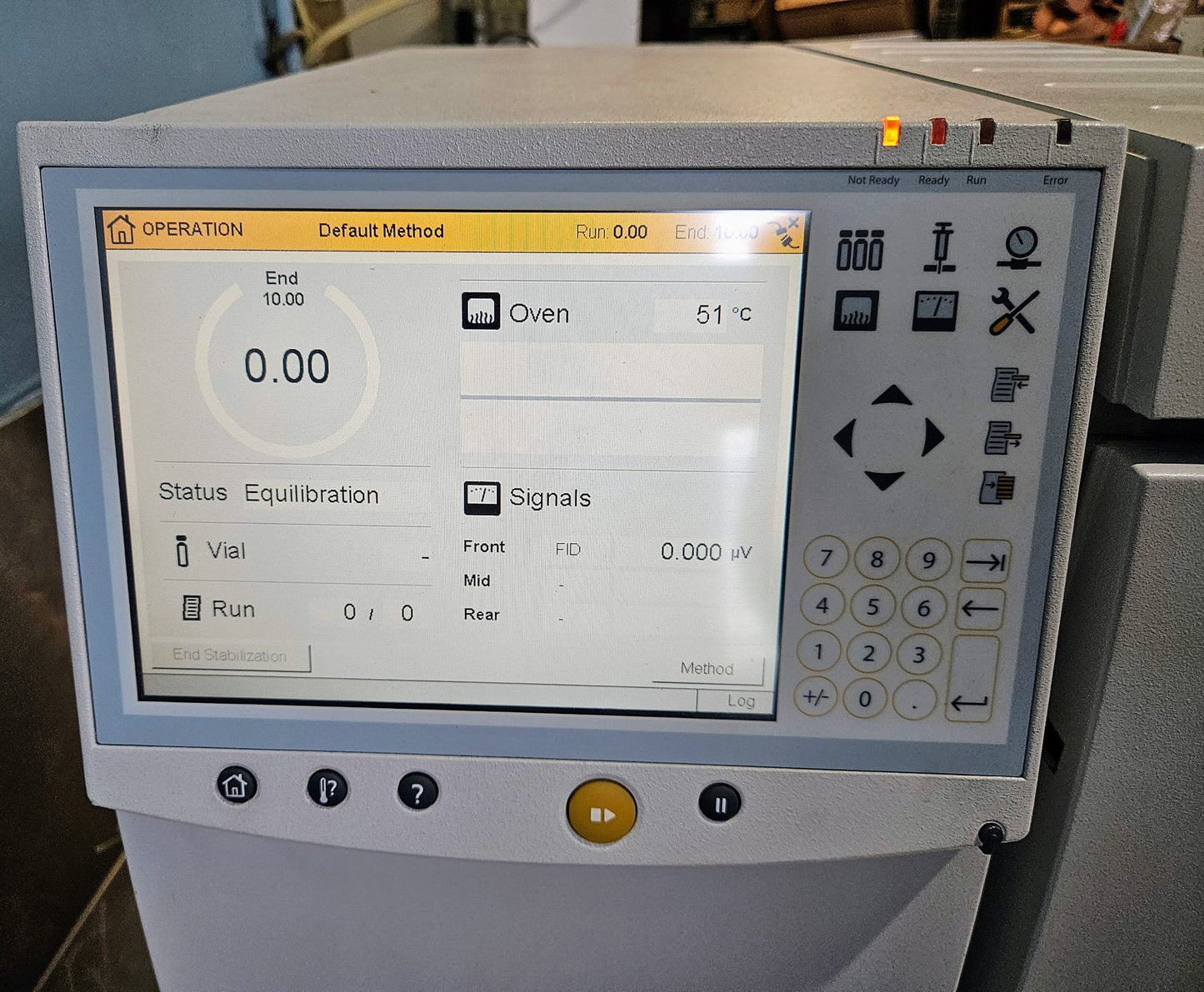 - VARIAN 450-GC CHROMATOGRAPH MASS SPECTROMETER & ULVAC VACUUM PUMP WATCH VIDEO