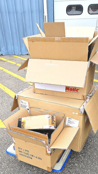 B/NEW MOTIC PSM-1000 TRINOCULAR MLC-150 PLAN APO ELWD 5x10x20x50xOBJE MICROSCOPE