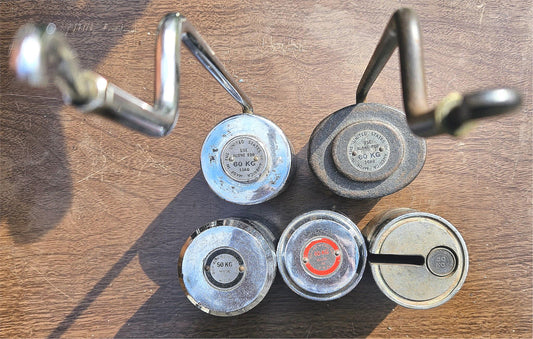 WILSON ROCKWELL 4JR ROCKWELL HARDNESS TESTER with SET OF FIVE WEIGHTS