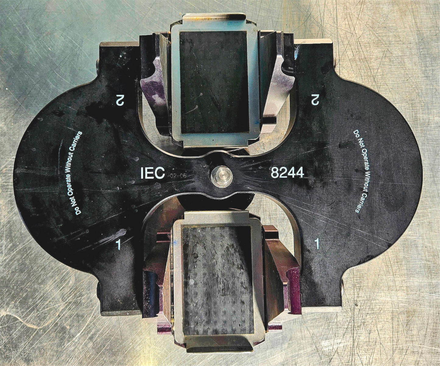 IEC THERMO ELECTRON 8244 Swinging Bucket ROTOR with Two 5786 Microplate Carriers