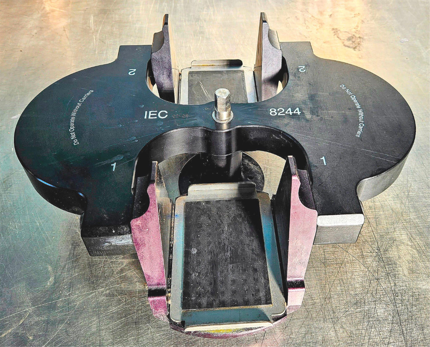 IEC THERMO ELECTRON 8244 Swinging Bucket ROTOR with Two 5786 Microplate Carriers