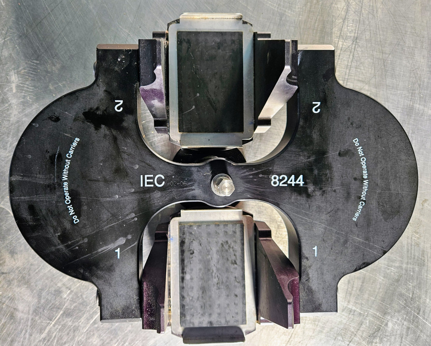 IEC THERMO ELECTRON 8244 Swinging Bucket ROTOR with Two 5786 Microplate Carriers