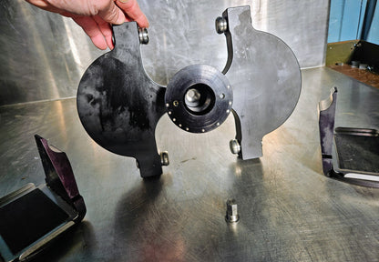 IEC THERMO ELECTRON 8244 Swinging Bucket ROTOR with Two 5786 Microplate Carriers